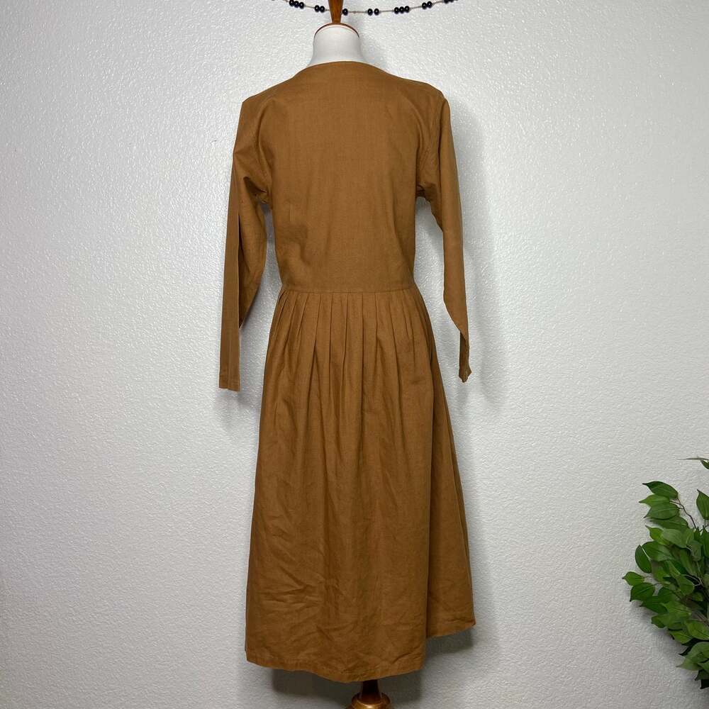David Benjamin Long Sleeve Maxi Utility Dress - Picture 9 of 9